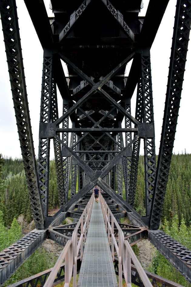 The Kuskulana Bridge