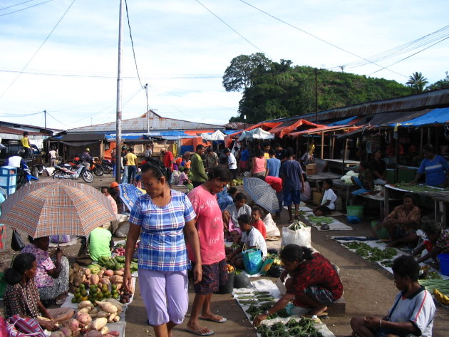 Markt in Serui