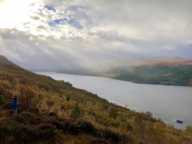 Uitzicht op Loch Ness