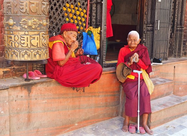 In de Tibetaanse wijk