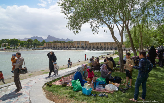 Picknicken in Isfahan