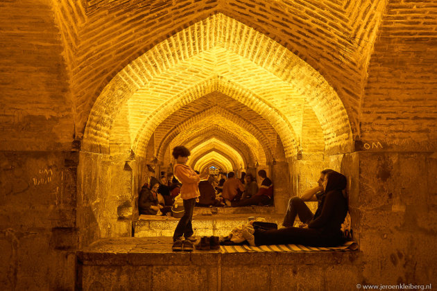 De bruggen in Isfahan