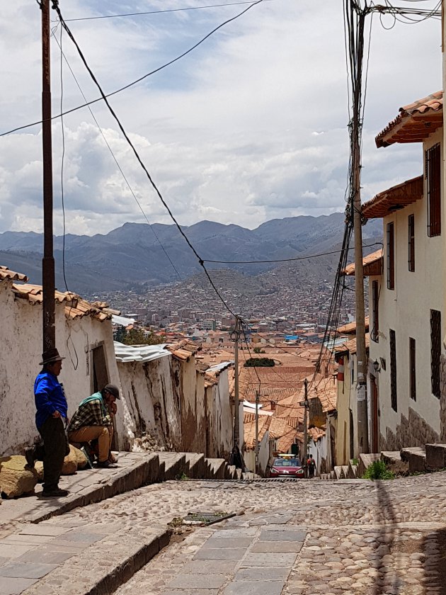 De straten van Cusco