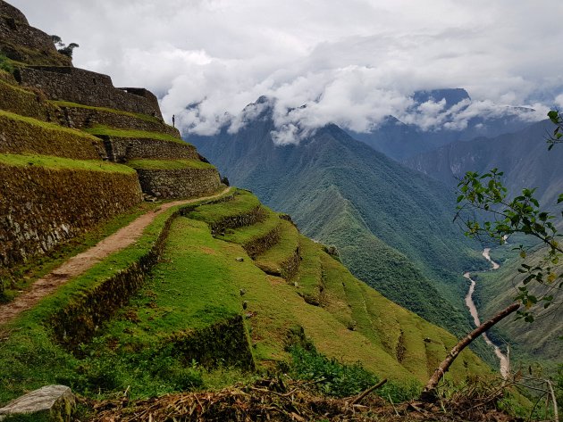 Intipata op de Inca trail