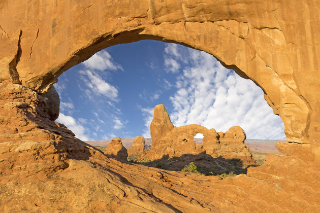 Arches N.P., een van de mooiste nationale parken van de V.S.