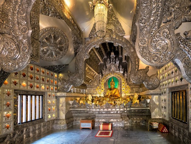 zilveren tempel Chiang Mai