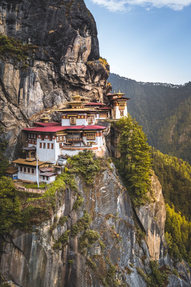 Het Tiger's Monastery in Paro, Bhutan.