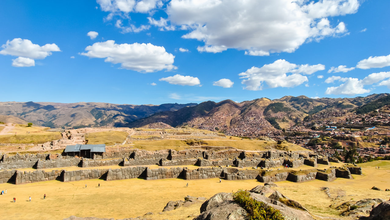 ruines in de buurt van Cuzco