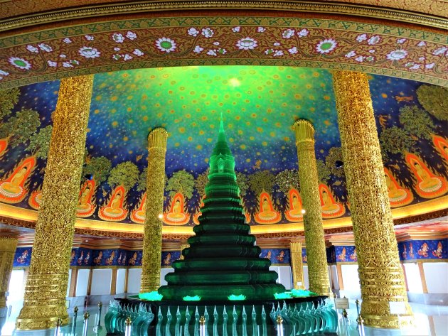 Interieur van de Great Pagoda.