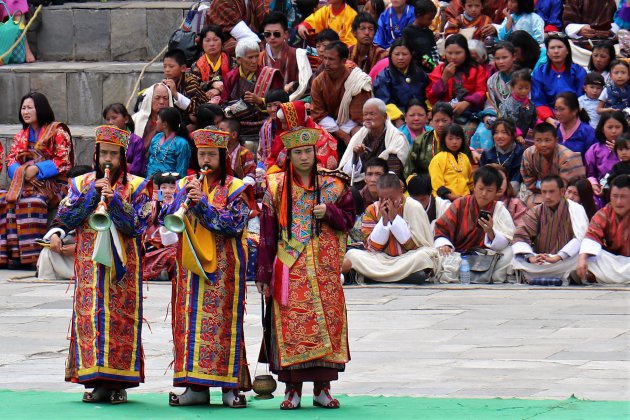 De Tshechu van Thimphu