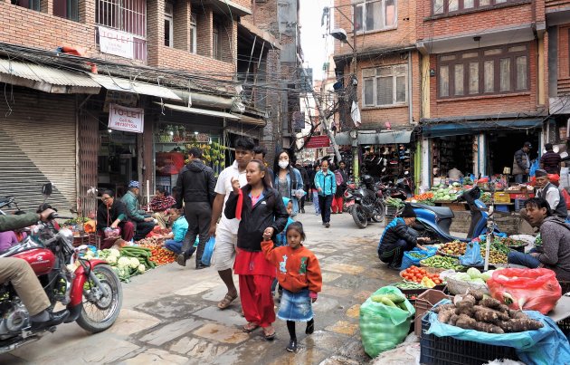 Chaotisch Kathmandu