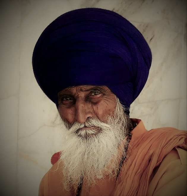 Vriendelijke Sikh