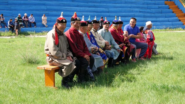 Naadam festival in Tsetserleg