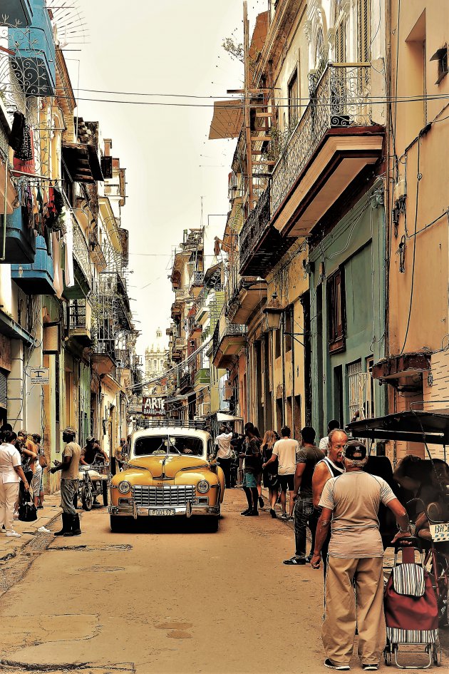 struinen door Havana