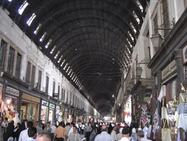 overdekte markt Damascus