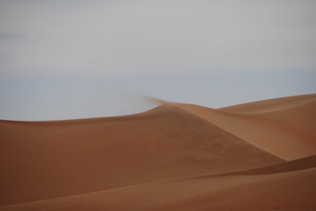 Wind in de woestijn