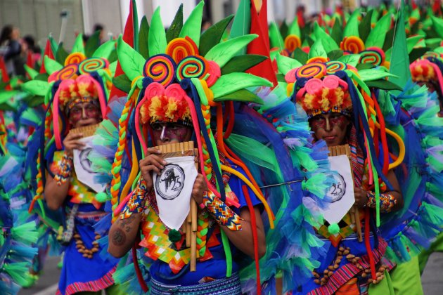 Carnaval Pasto: als je van kleuren houdt