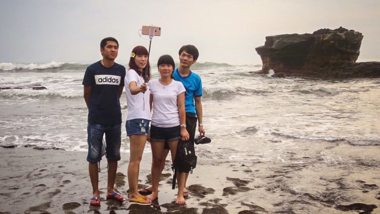 Hogere selfiekunde op Bali