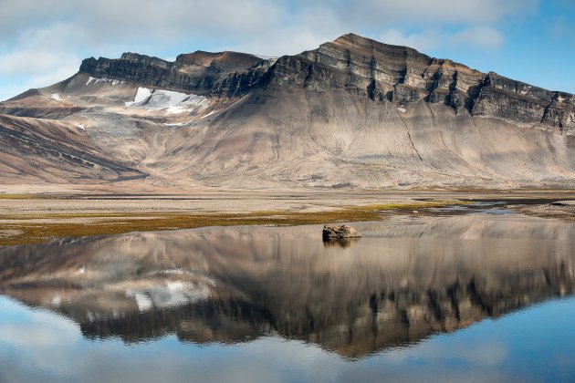 Spiegel op Spitsbergen