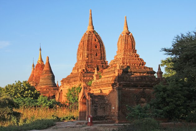Bagan at sundown