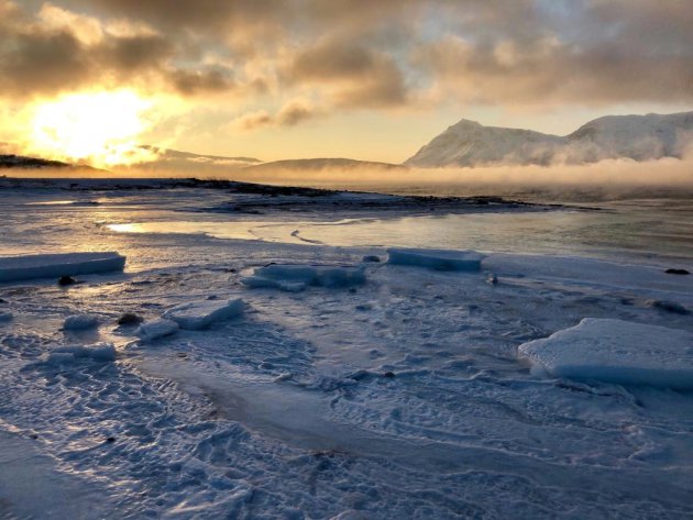 Noord-Noorwegen in de winterkou