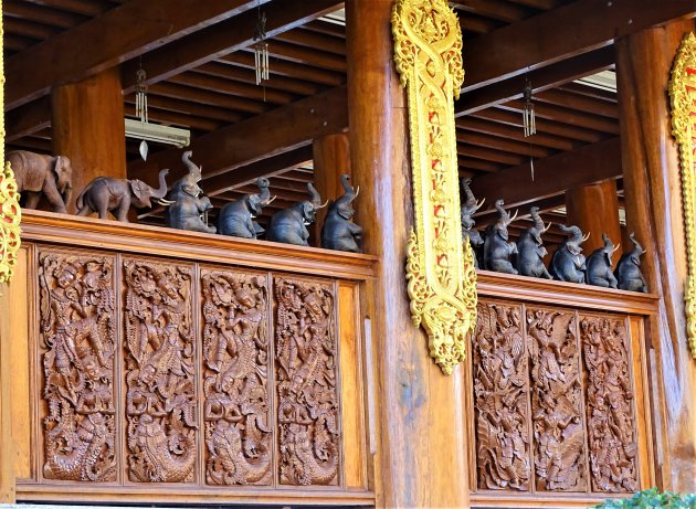 Olifantjes in de Tempel.