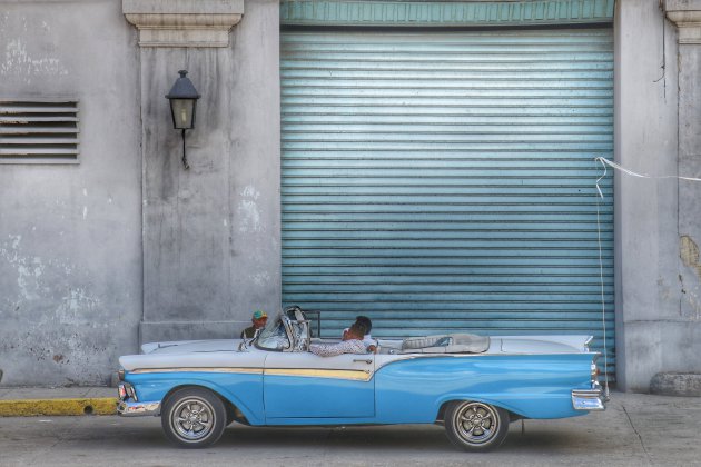 on the road in Havana