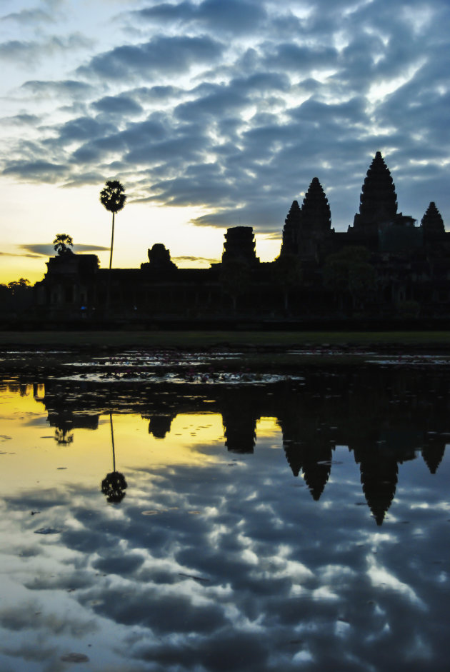 Zonsopkomst bij Angkor Wat