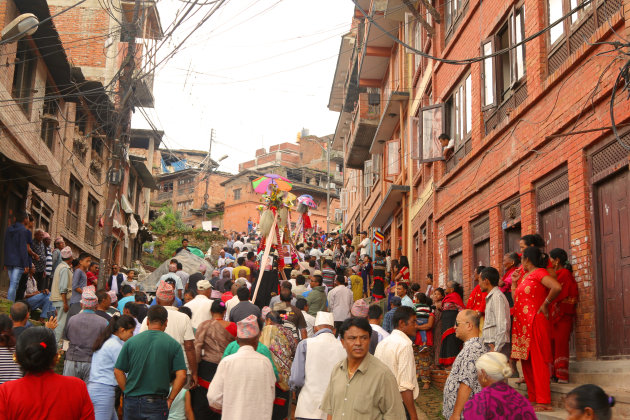 Gai Jatra festival Bhaktapur