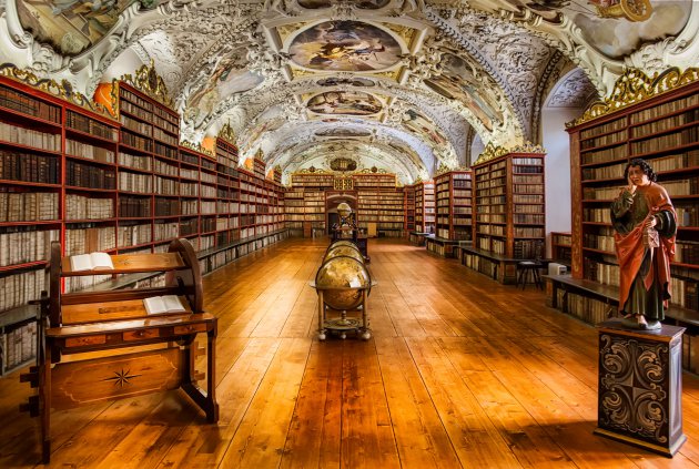Strahov Monastery Library in Praag