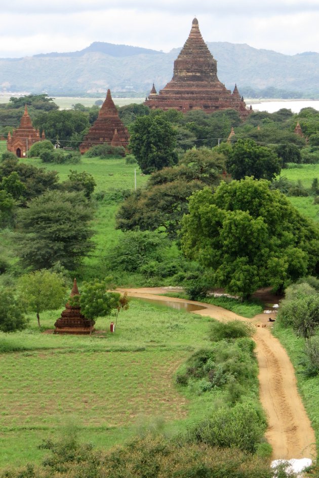 Op weg in Bagan