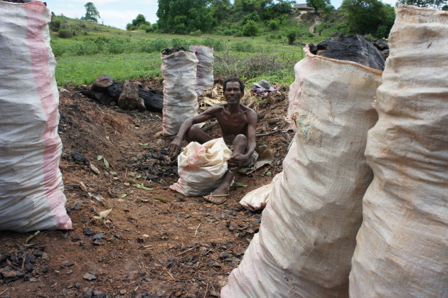 Kolenwerker Madagaskar
