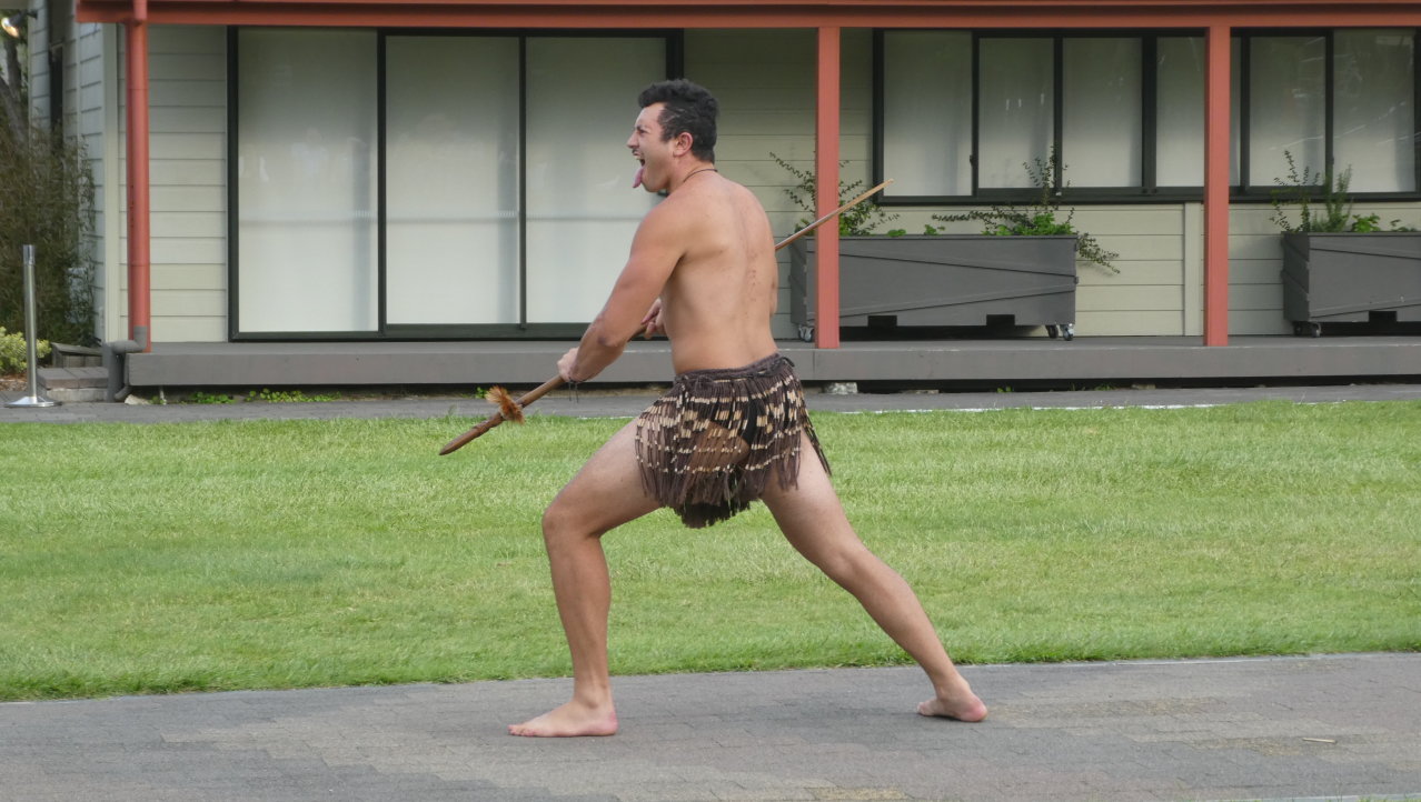 Maori Hangi Fezast bij Te Puia