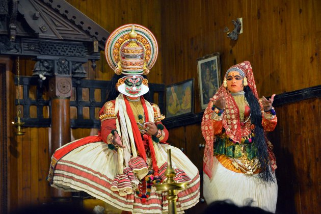 Kathakali dansers