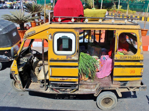 Boodschappen per tuktuk