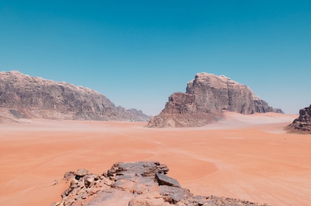 Wadi Rum in Jordanië