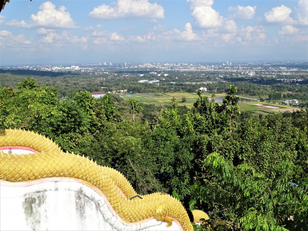 Uitzicht op Chiang Mai.