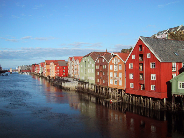 Trondheim in kleur