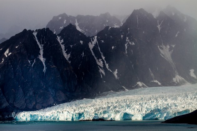 De gletsjers van Spitsbergen