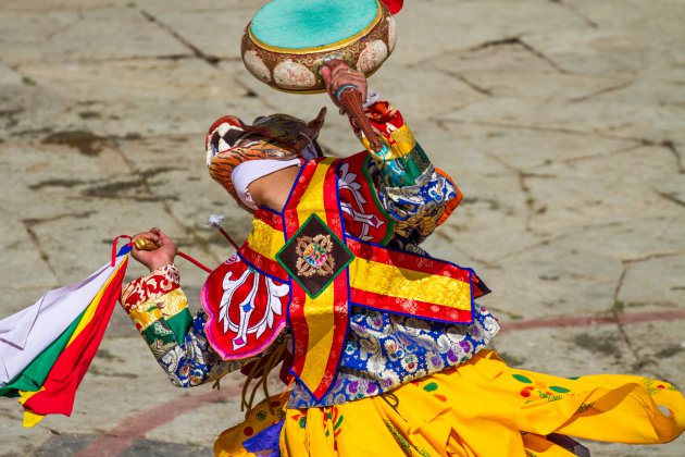 Feest vieren in Bhutan