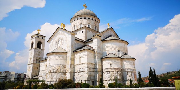 Prachtige kerk in Podgorica
