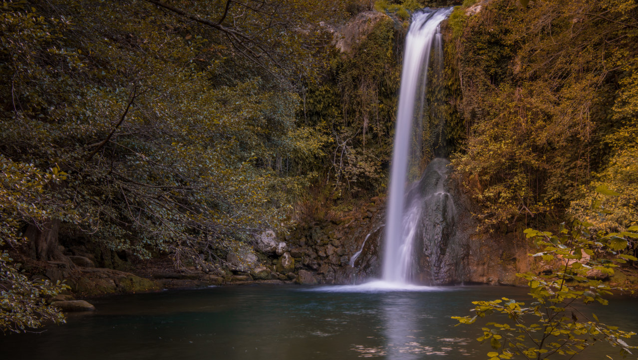 Gorg de Santa Margarida is een sprookjesachtige waterval
