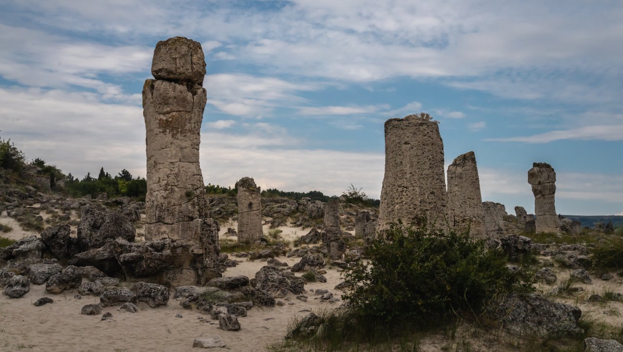 Het stenen woud bij Varna
