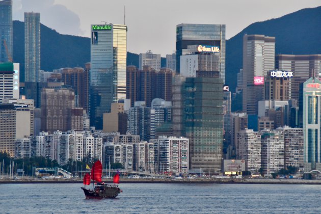Contrasten in Hongkong