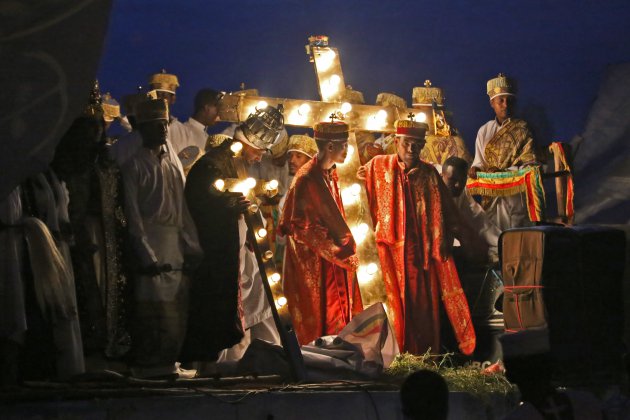 Meskel festival in Ethiopië