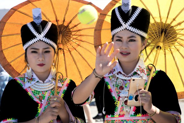 Hmong festival in Phonsovan...