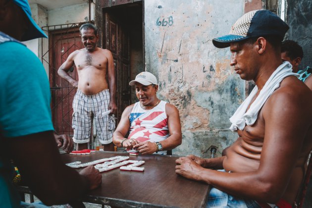 In de straten van Havana