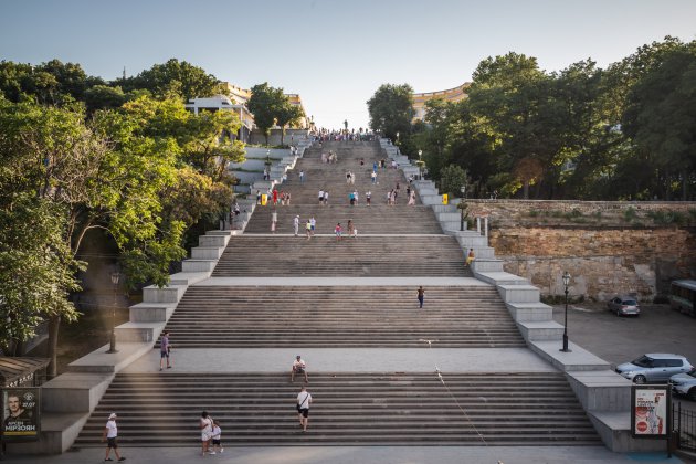 Potjomkin trappen in Odessa