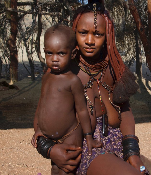 Het Himba leven