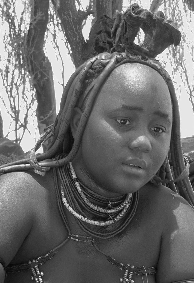 Jonge Himba moeder
